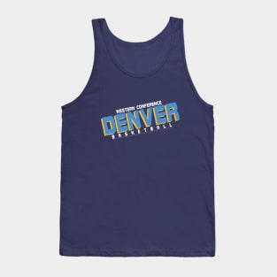 Denver basketball Tank Top